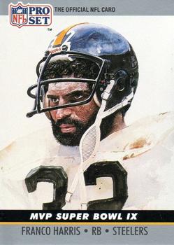 1990 Pro Set #9 Franco Harris Super Bowl MVP Collectibles