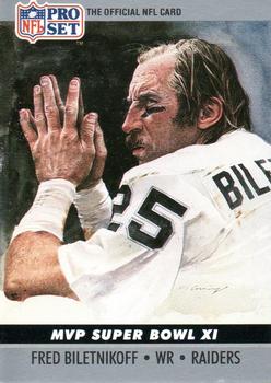1990 Pro Set #11 Fred Biletnikoff Super Bowl MVP Collectibles