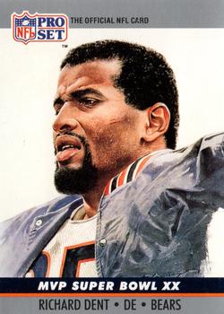 1990 Pro Set #20 Richard Dent Super Bowl MVP Collectibles