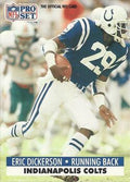 1991 Pro Set #175a Eric Dickerson