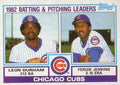 1983 Topps #51 Cubs Leaders / Checklist (Leon Durham / Fergie Jenkins)
