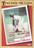 1987 Topps #311 Rickey Henderson