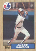 1987 Topps #345 Andre Dawson