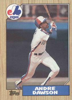 1987 Topps #345 Andre Dawson