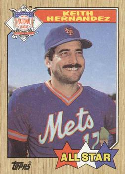 1987 Topps #595 Keith Hernandez