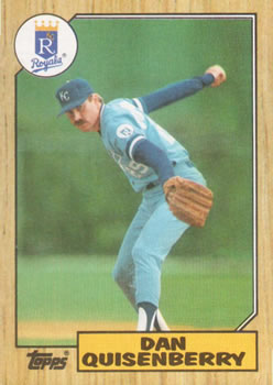 1987 Topps #714 Dan Quisenberry