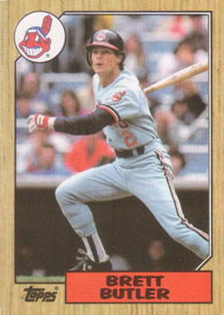1987 Topps #723 Brett Butler