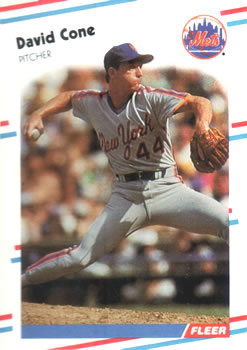 1988 Fleer #131 David Cone