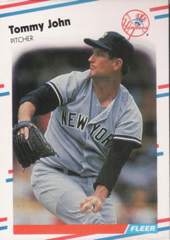 1988 Fleer #211 Tommy John