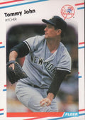 1988 Fleer #211 Tommy John