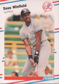 1988 Fleer #226 Dave Winfield