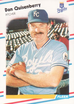 1988 Fleer #267 Dan Quisenberry