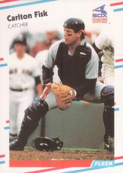 1988 Fleer #397 Carlton Fisk