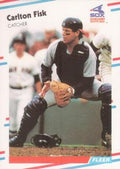 1988 Fleer #397 Carlton Fisk