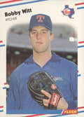 1988 Fleer #483 Bobby Witt