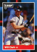 1988 Leaf #170 Will Clark