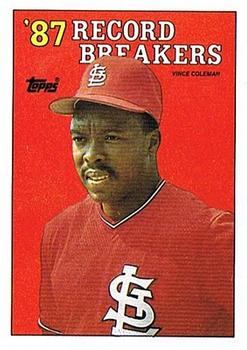 1988 Topps #1 Vince Coleman