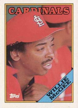 1988 Topps #160 Willie McGee