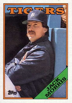 1988 Topps #340 Jack Morris