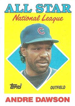 1988 Topps #401 Andre Dawson