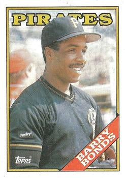 1988 Topps #450 Barry Bonds