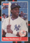 1988 Donruss #277 Rickey Henderson
