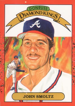 1990 Donruss #8 John Smoltz