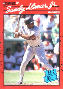 1990 Donruss #30 Sandy Alomar, Jr.