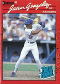 1990 Donruss #33 Juan Gonzalez