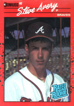 1990 Donruss #39 Steve Avery