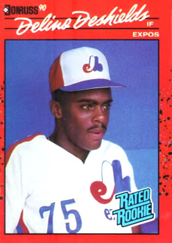 1990 Donruss #42 Delino DeShields