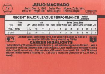 1990 Donruss #47 Julio Machado