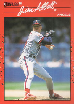 1990 Donruss #108 Jim Abbott