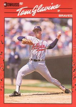 1990 Donruss #145 Tom Glavine