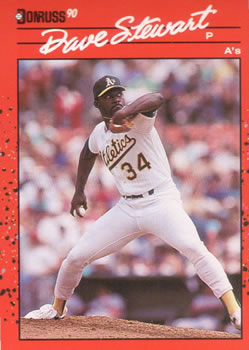 1990 Donruss #150 Dave Stewart