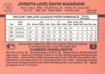1990 Donruss #163 Joe Magrane
