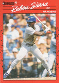 1990 Donruss #174 Ruben Sierra