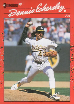 1990 Donruss #210 Dennis Eckersley
