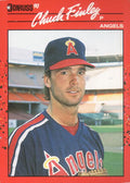1990 Donruss #344 Chuck Finley