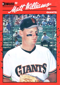 1990 Donruss #348 Matt Williams