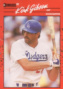 1990 Donruss #368 Kirk Gibson