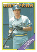 1988 Topps #465 Paul Molitor