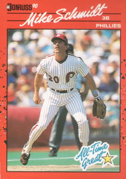 1990 Donruss #643 Mike Schmidt