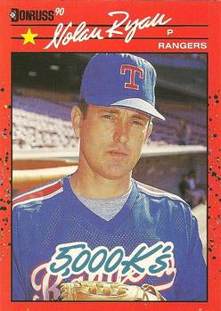1990 Donruss #665 Nolan Ryan 5000K