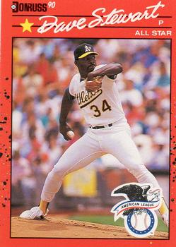 1990 Donruss #703 Dave Stewart