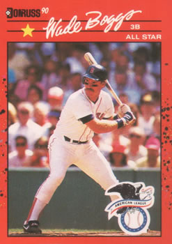 1990 Donruss #712 Wade Boggs