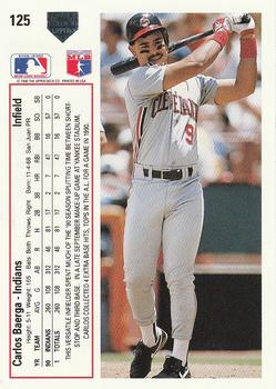1991 Upper Deck #125 Carlos Baerga
