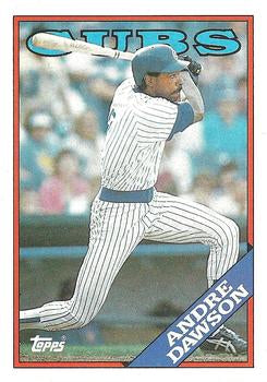 1988 Topps #500 Andre Dawson