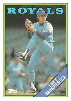 1988 Topps #540 Bret Saberhagen