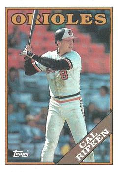 1988 Topps #650 Cal Ripken